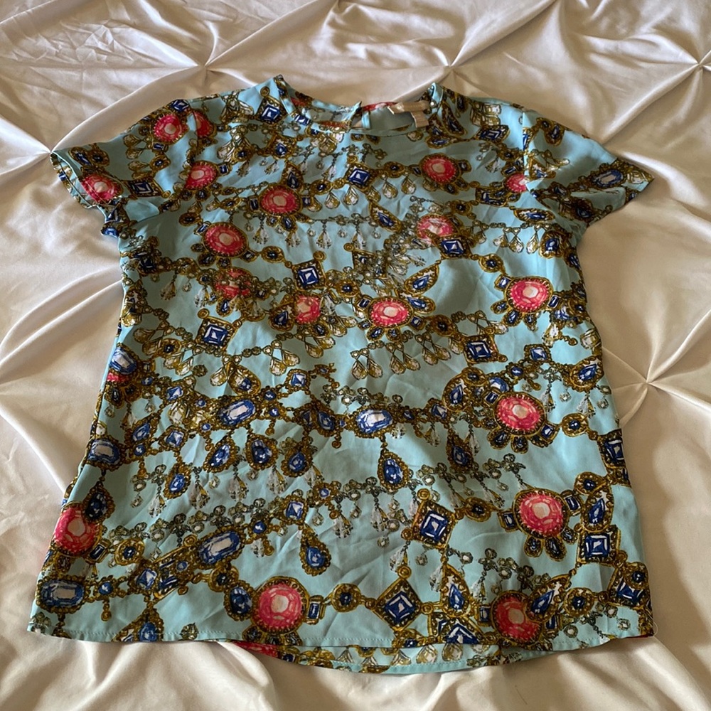 Jewels Print Blouse